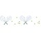 Tennis Wall Stencil | 1091 by Designer Stencils | Outdoor Stencils | Reusable Art Craft Stencils for Painting on Walls, Canvas, Wood | Reusable Plastic Paint Stencil for Home Makeover | Easy to Use & Clean Art Stencil